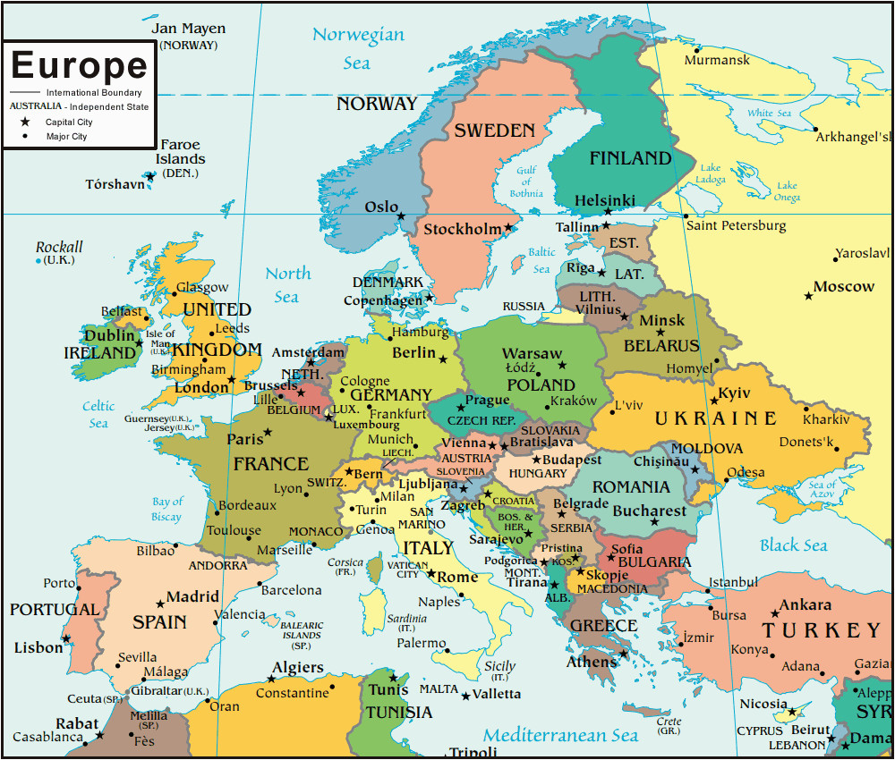 France and Surrounding Countries Map Europe Map and Satellite Image