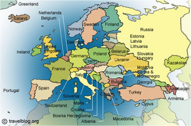 europe physical features map climatejourney org