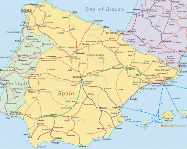 map of spain france and italy map of france spain and