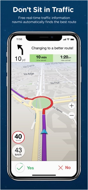 navmii offline gps kanada im app store