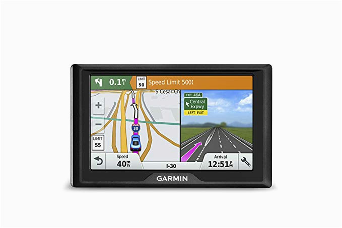 garmin drive 50 usa gps navigator system with spoken turn by turn directions direct access driver alerts and foursquare data