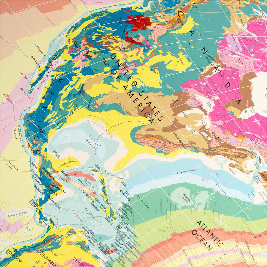 world geology map