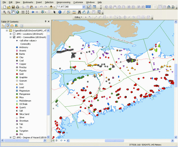 nova scotia abandoned mine openings database novascotia ca