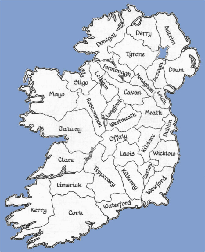 counties of the republic of ireland