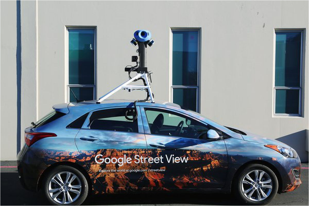 google has updated its street view cameras for the first