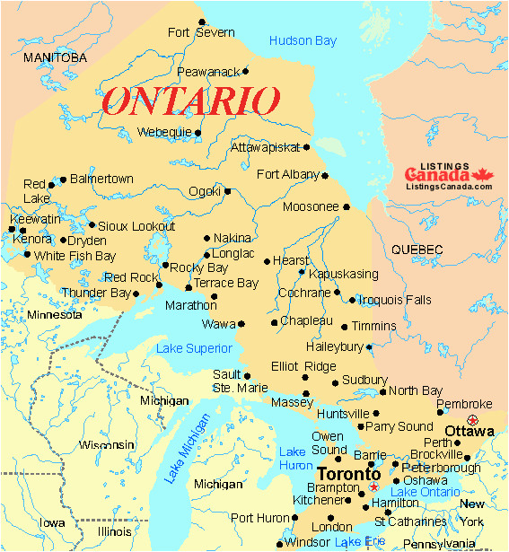 map of ontario cities google search maps ontario map map
