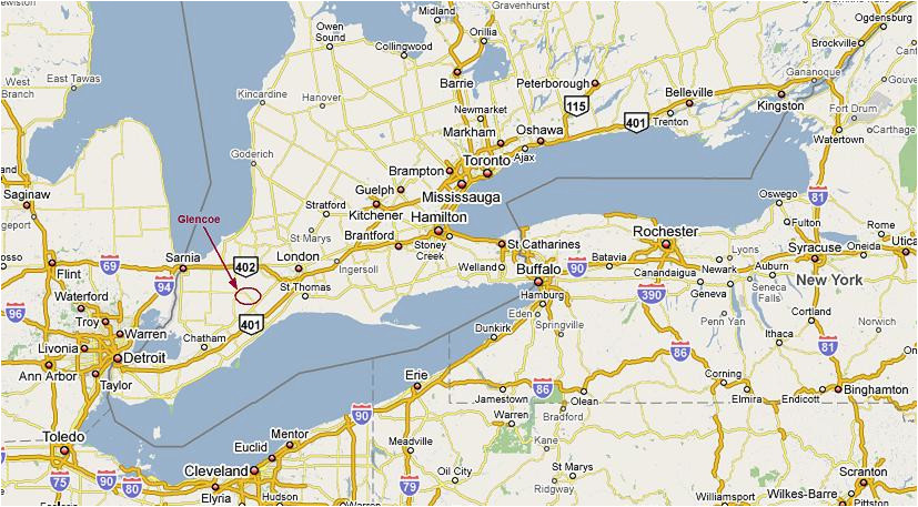 top 10 punto medio noticias ontario canada map google