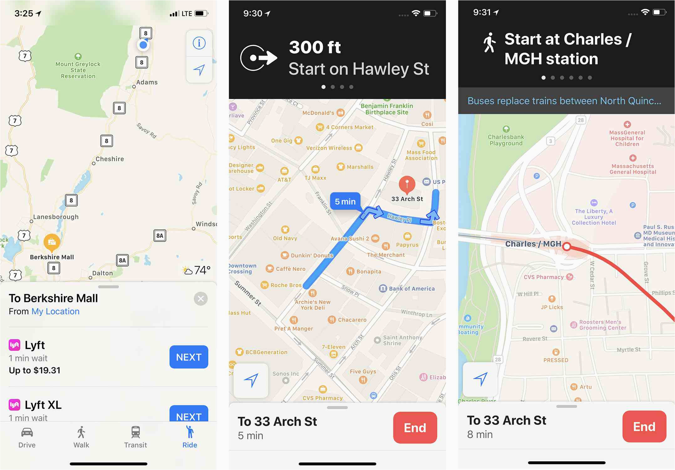 use apple maps to get where you want to go