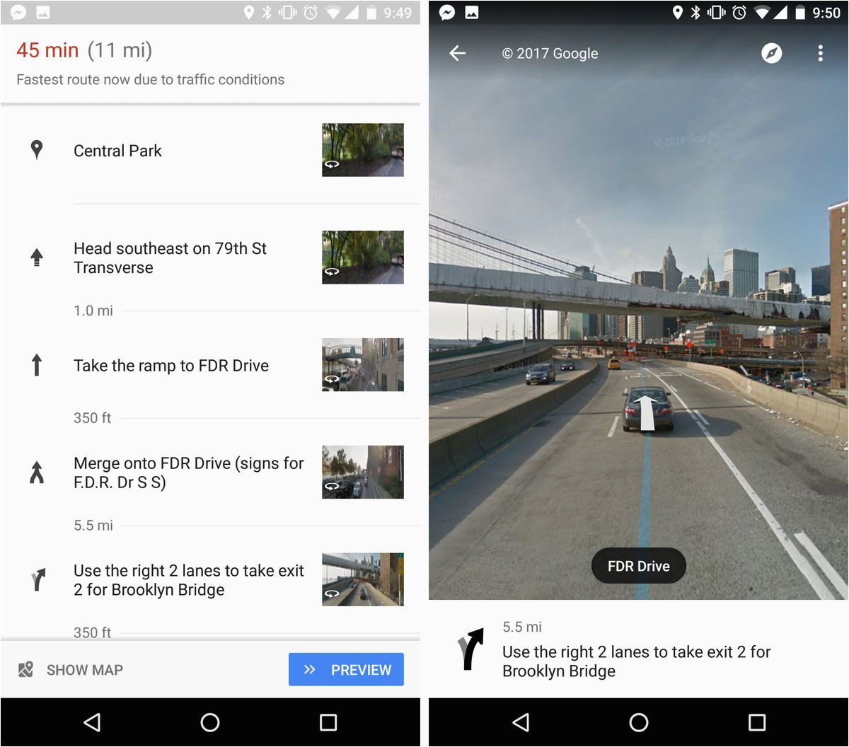 google maps now uses street view to show you exactly where to make