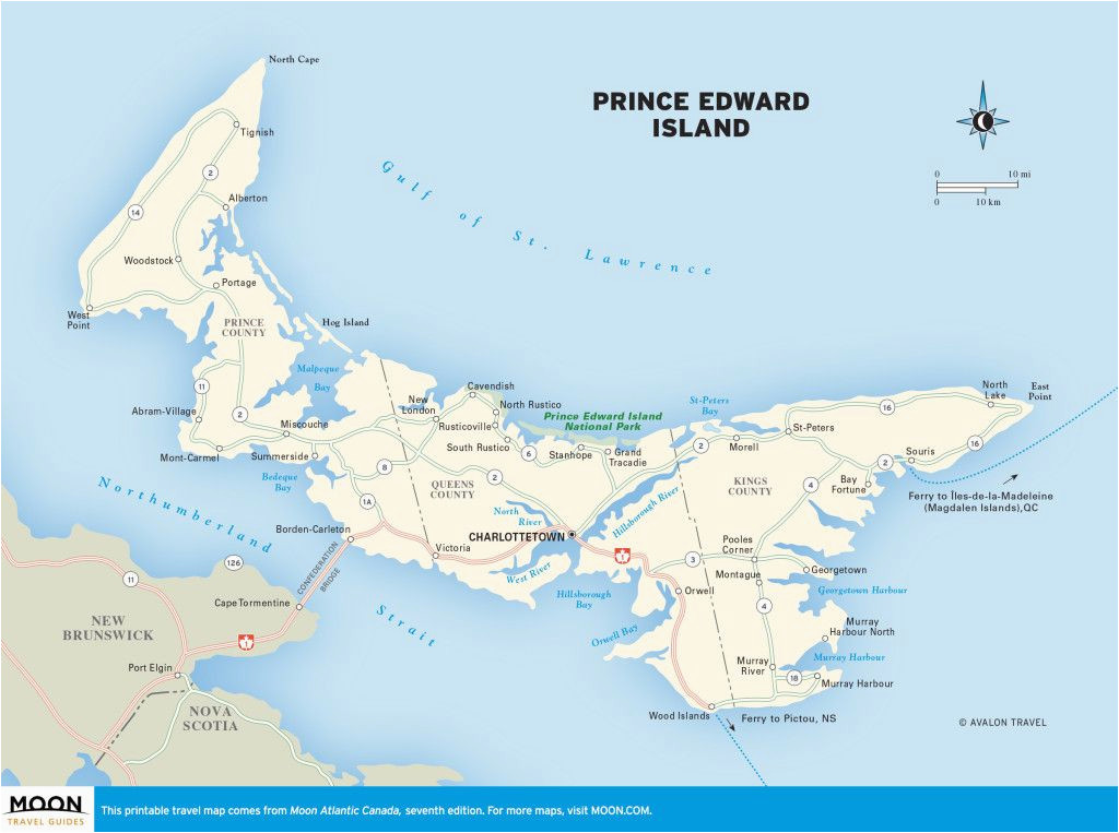 printable travel maps of atlantic canada p e i travel maps map