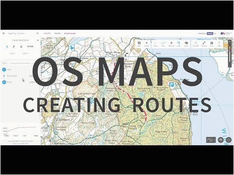 os maps route planning