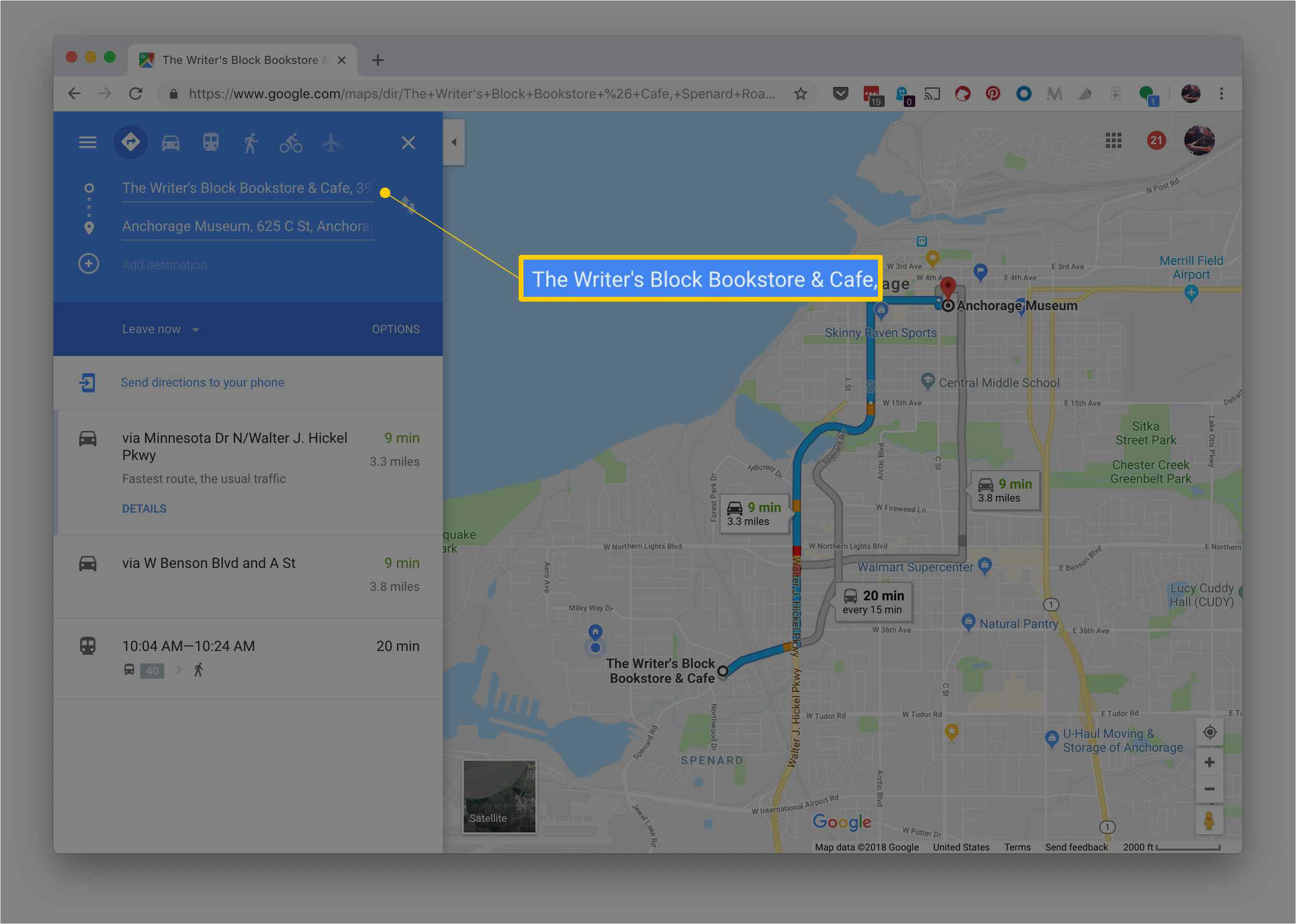 how to use google maps cycling directions