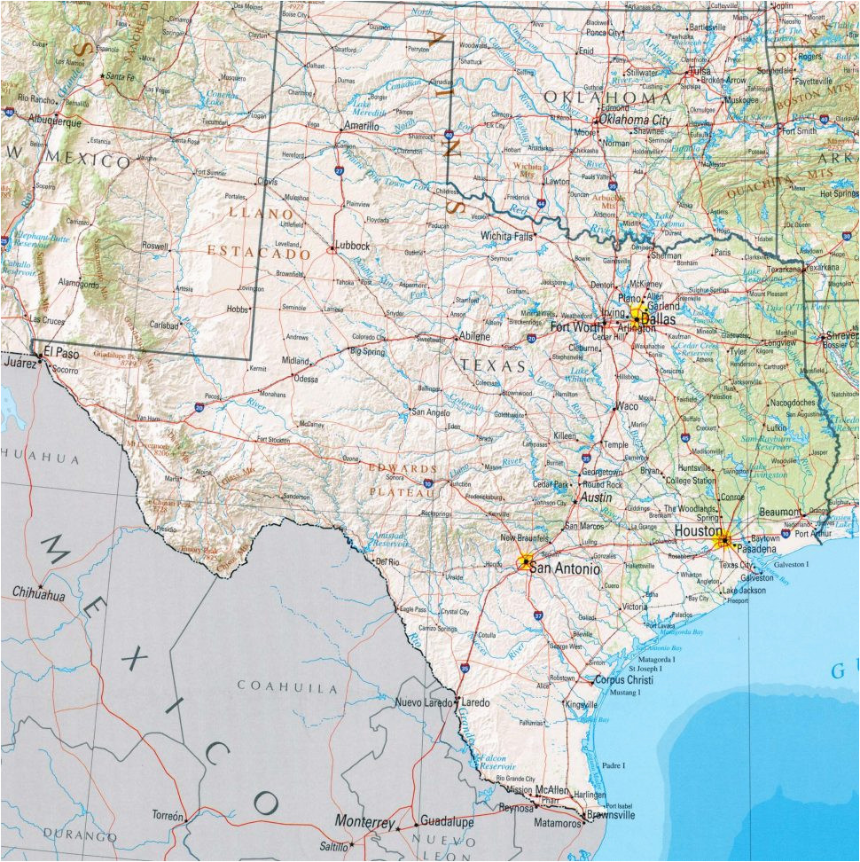 printable texas maps perry castaneda map collection