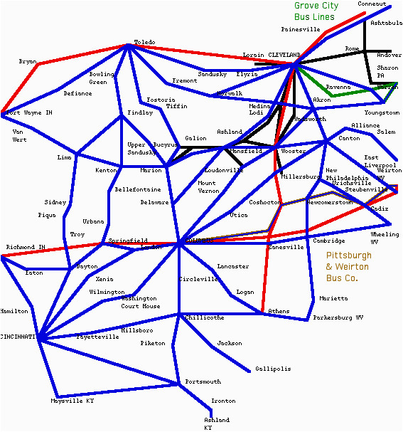 intercity bus routes history