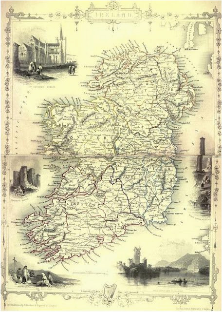 pin by sarah mactavish on historical ireland map family
