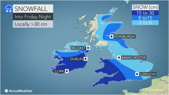 storm emma to produce travel chaos blizzard conditions across