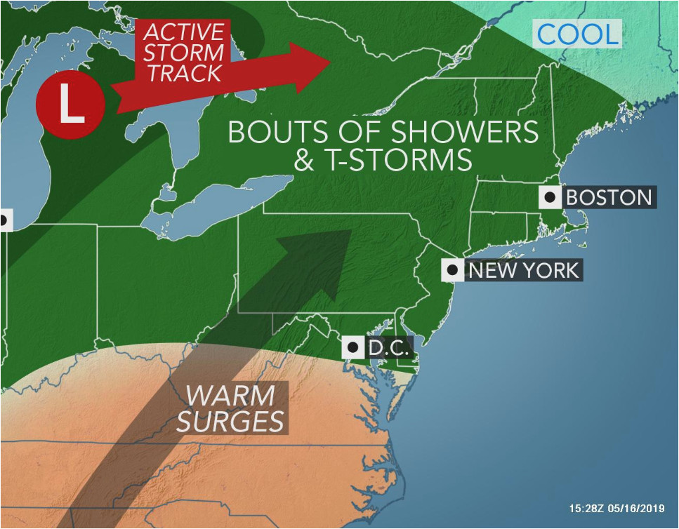 1st 90 degree heat in sight for parts of mid atlantic ohio valley
