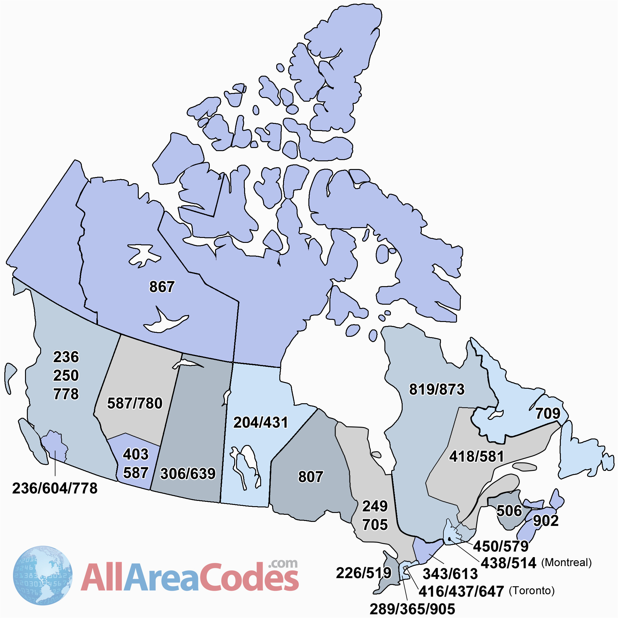 Zip Code Map Of Canada Map of world