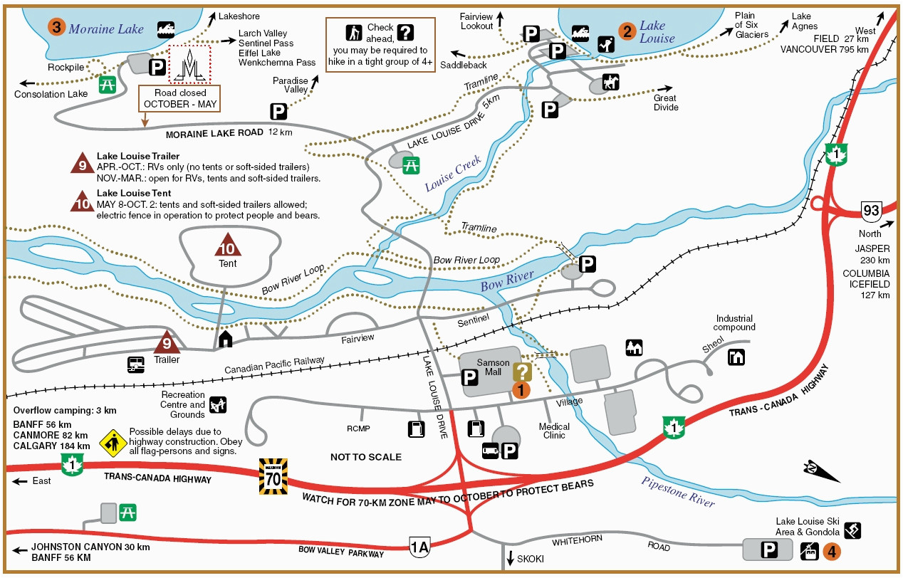 lake louise campground