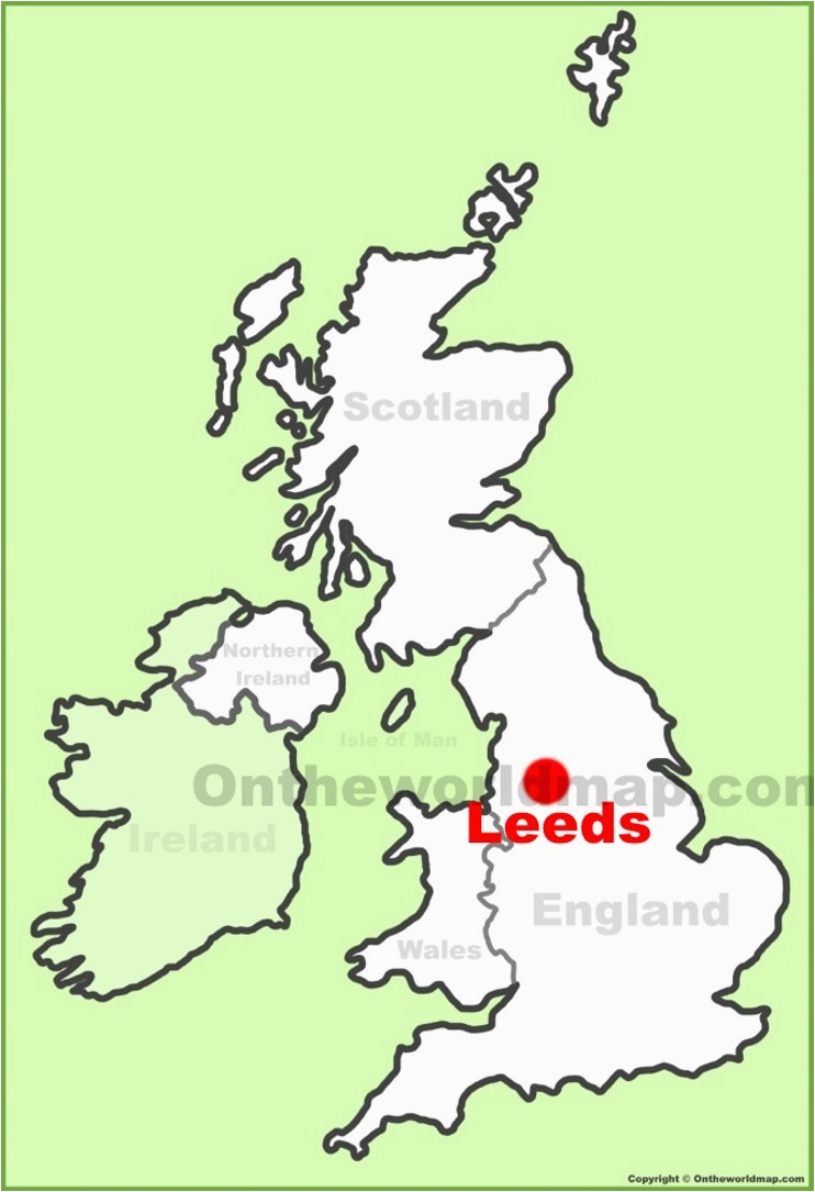 leeds maps uk maps of leeds