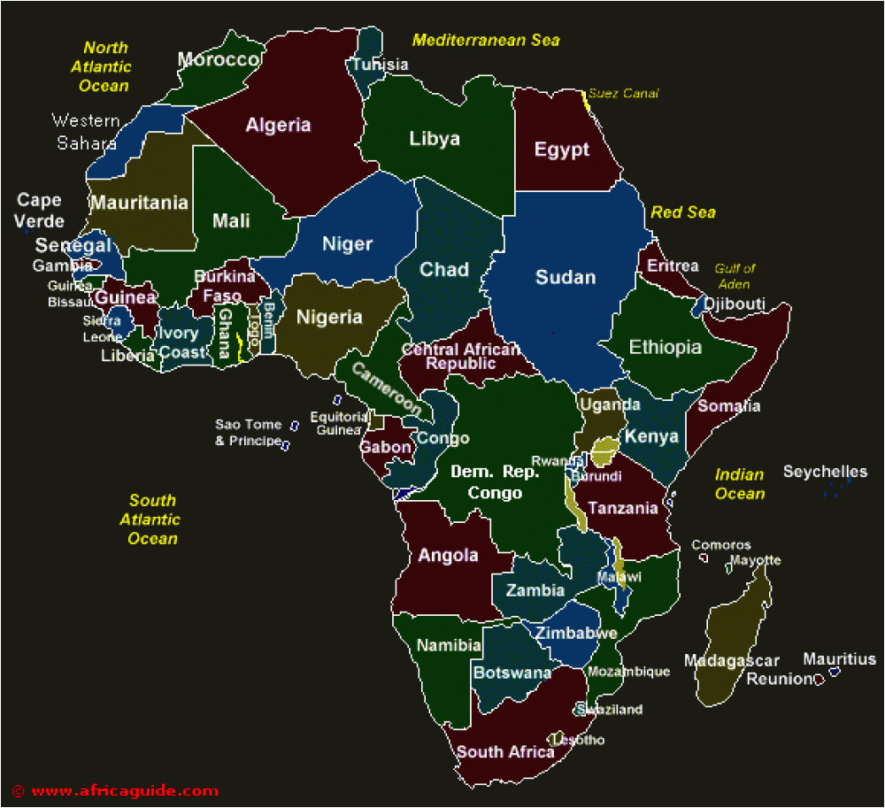 africa places i like to go and where i been africa map world