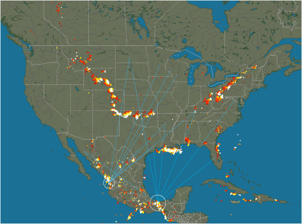 real time lightning map lapsi