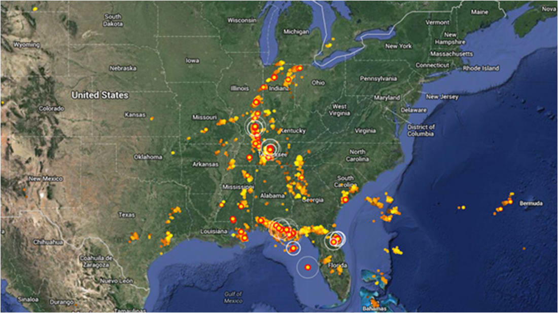 real time lightning map lapsi