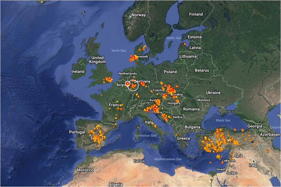 real time lightning map lapsi