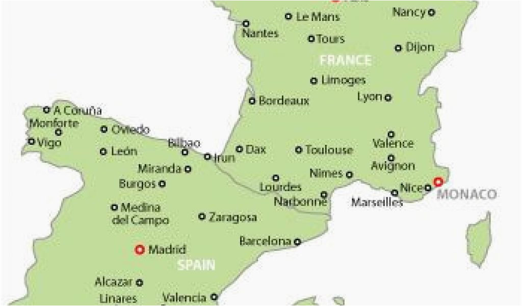 map of france and spain and italy map of france and spain map of
