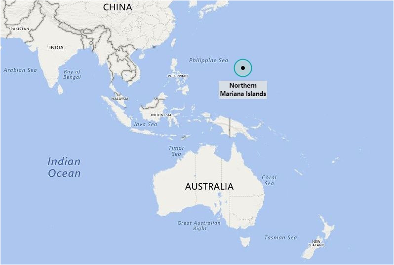 where is northern mariana islands oceania mariana