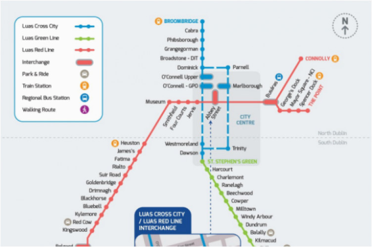 from december this is what the luas map will look like a thejournal ie