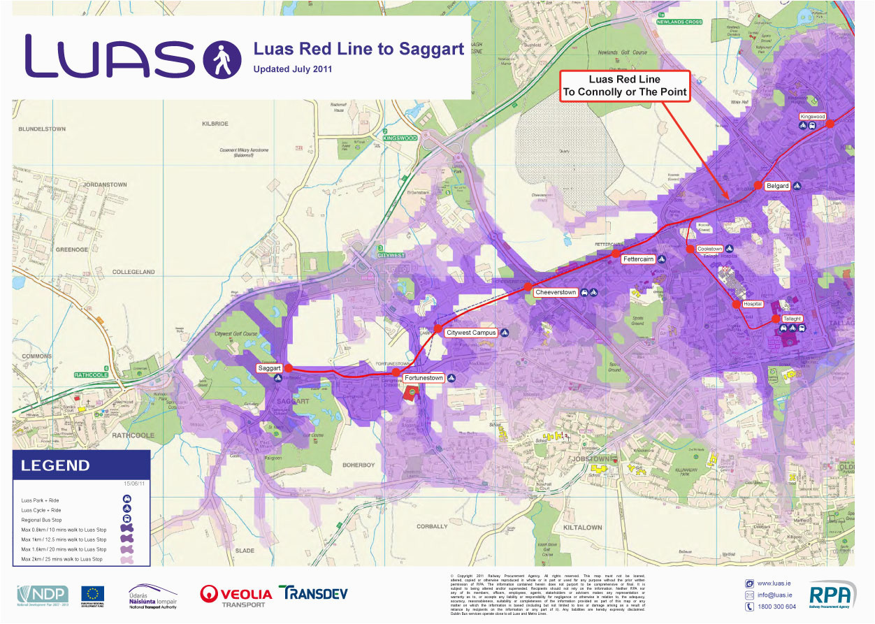 luas saggart