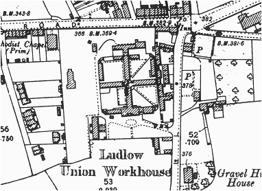 the workhouse in ludlow shropshire salop