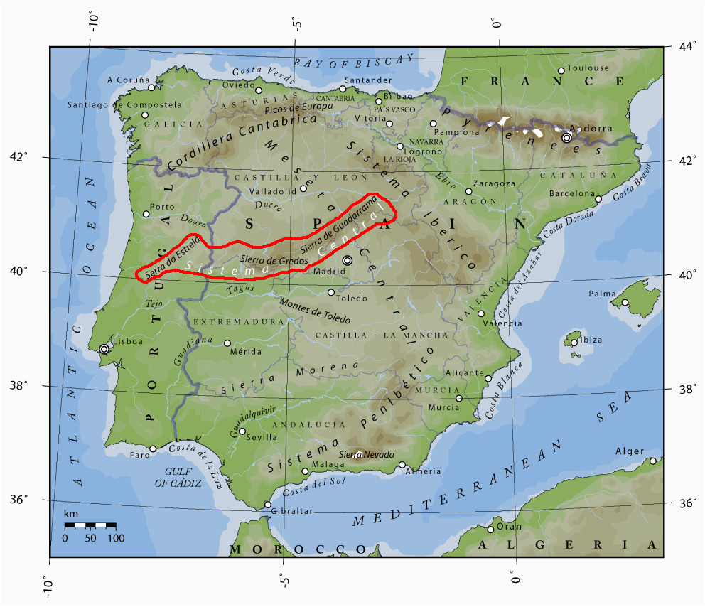 iberisches scheidegebirge wikipedia