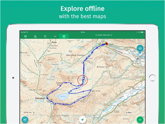 viewranger hike ride or walk on the app store