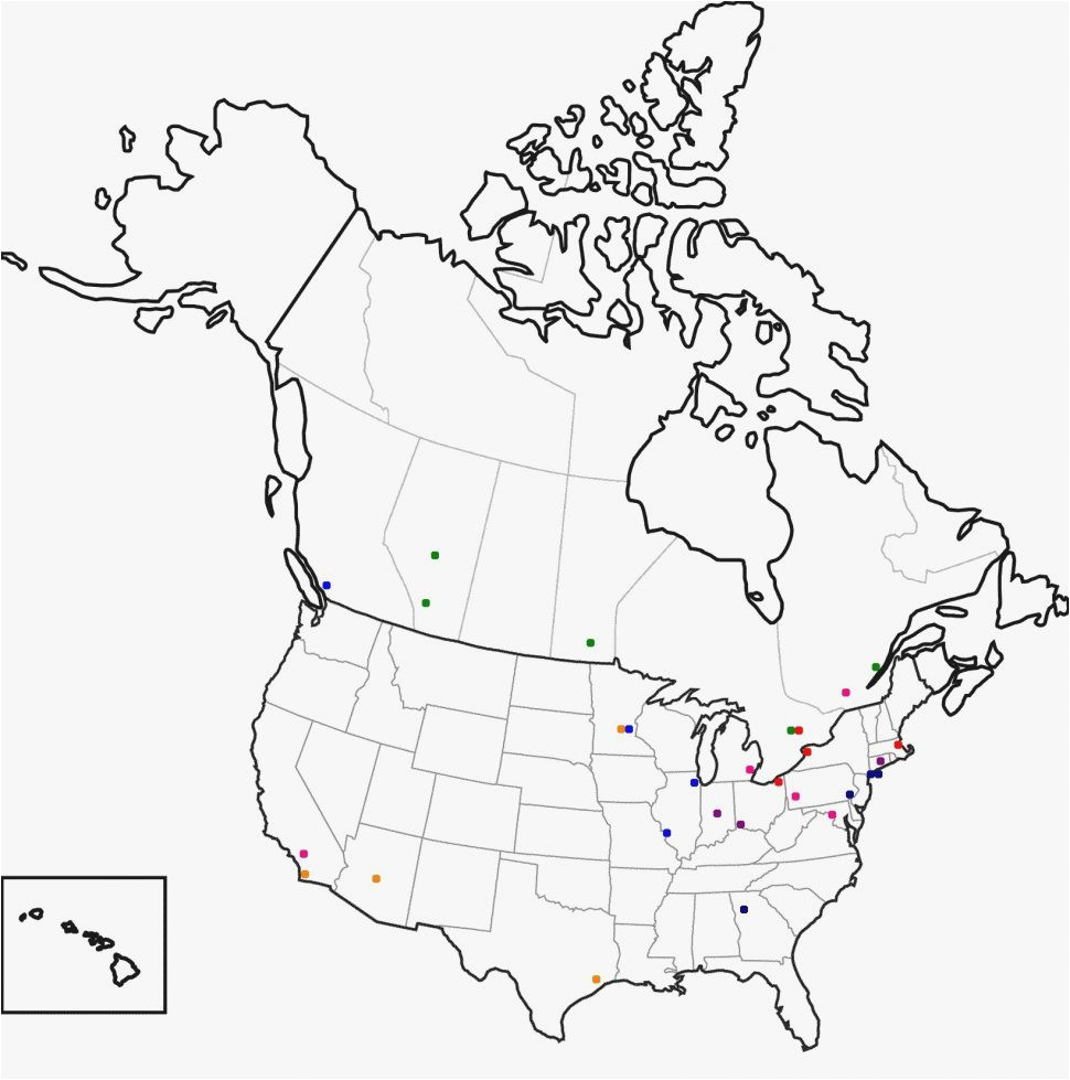 map of canada simple