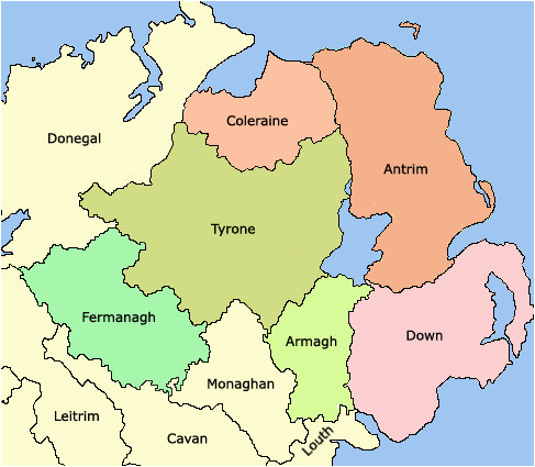 counties of northern ireland wikipedia