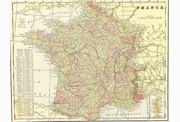 map of france 1905 on onekingslane com 125 16 l x 20 w