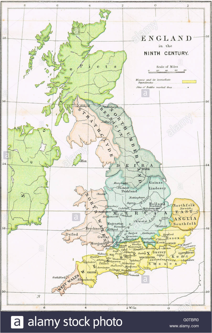 anglo saxon map stock photos anglo saxon map stock images