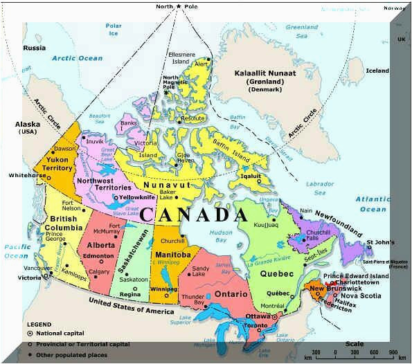 Map Of atlantic Provinces Canada Plan Your Trip with these 20 Maps Of Canada