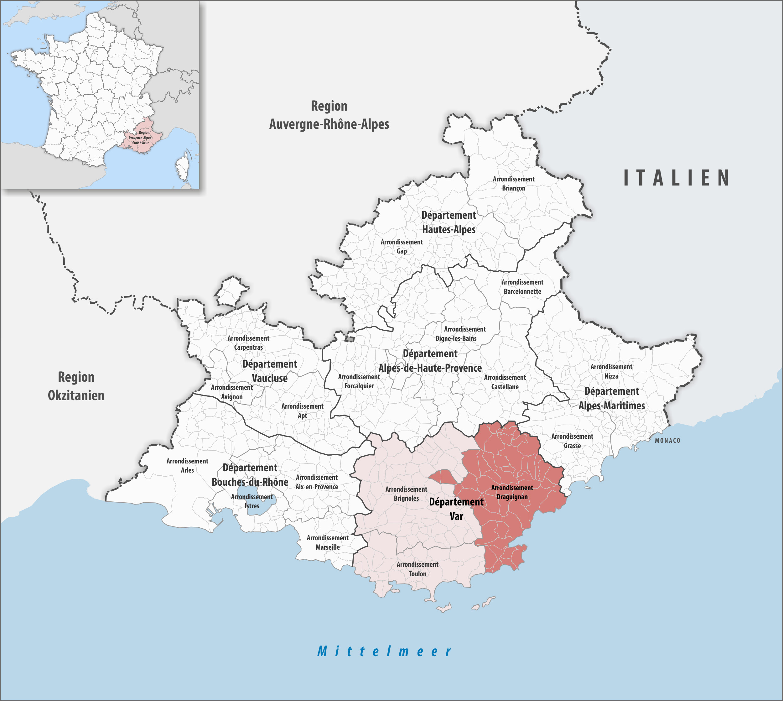 arrondissement draguignan wikipedia