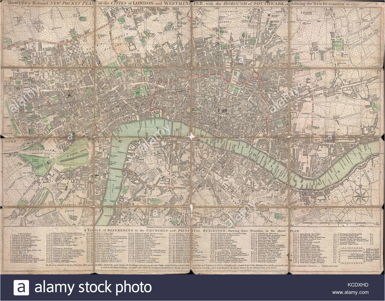 historic london map stockfotos historic london map bilder alamy