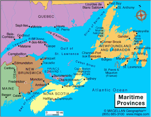 prince edward island map maritime provinces map
