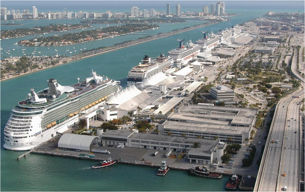 miami florida cruise port schedule cruisemapper