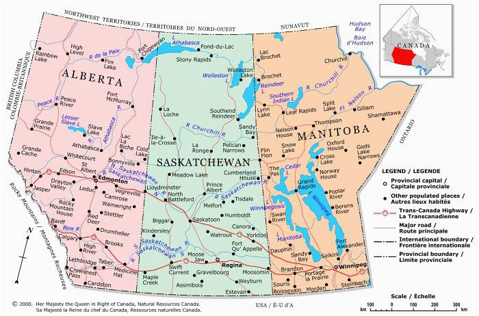 Map Of Canada Rivers and Lakes | secretmuseum