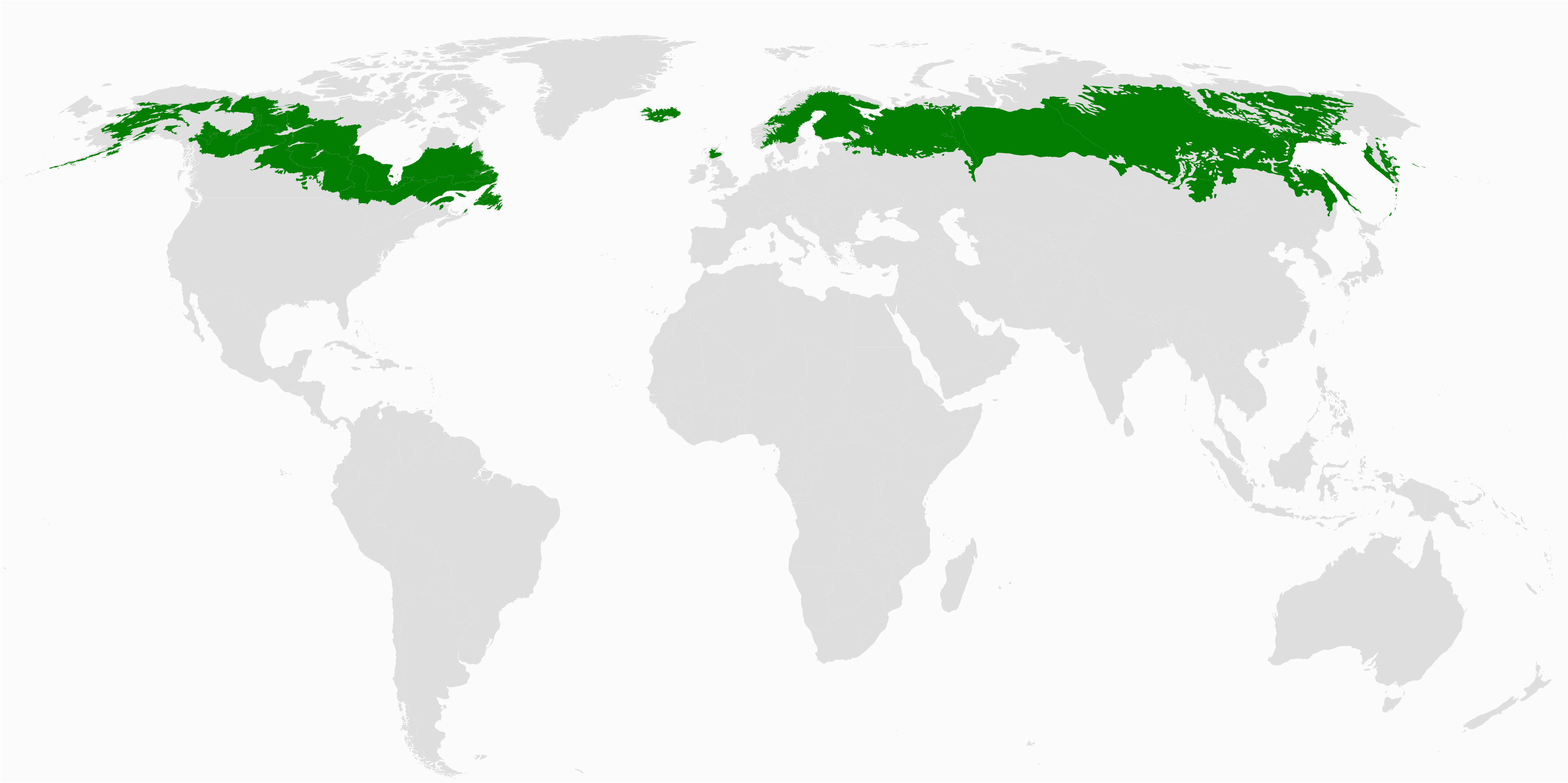 boreal forest of canada wikipedia