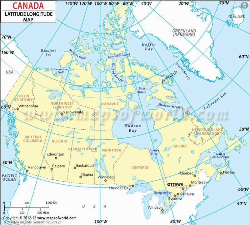 map of canada longitude and latitude download them and print
