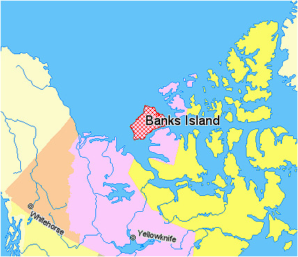 file map indicating banks island northwest territories canada png