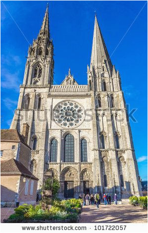 chartres cathedral stock photos chartres cathedral stock