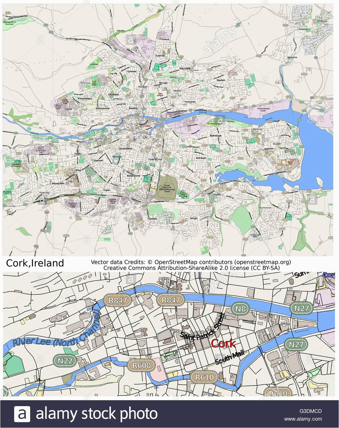 cork city aerial stock photos cork city aerial stock images alamy